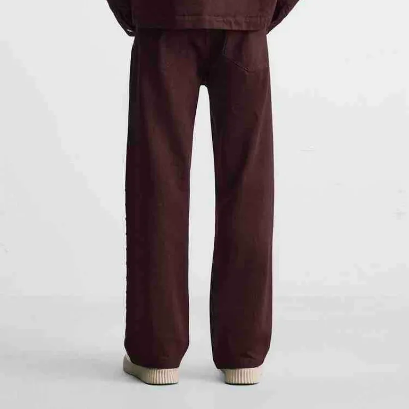 Baggy Bergandy Pants ZARA