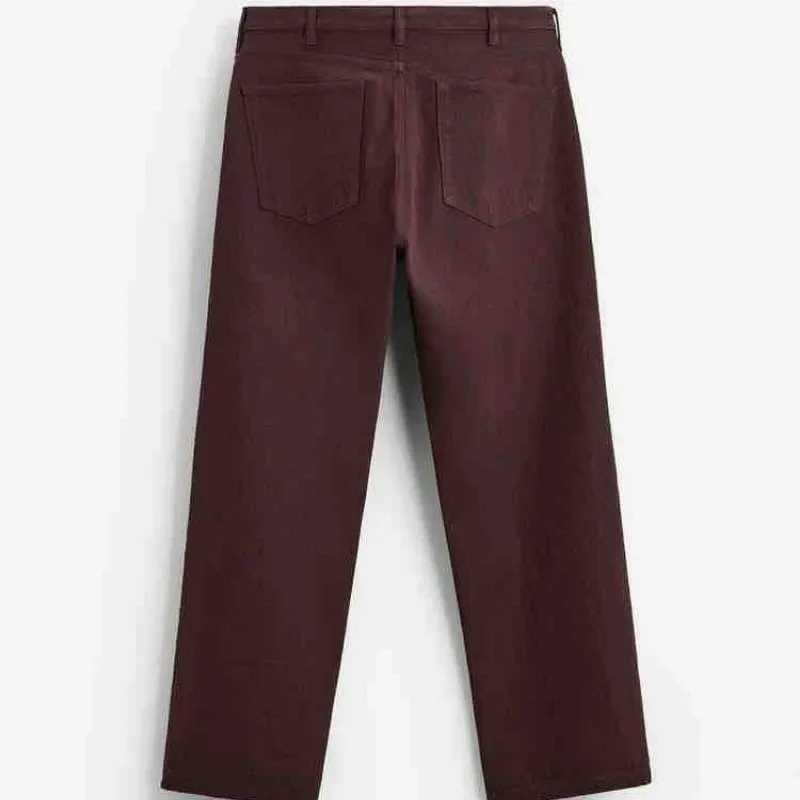 Baggy Bergandy Pants ZARA