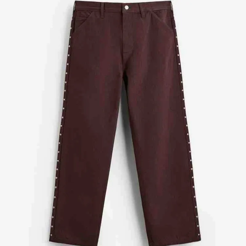 Baggy Bergandy Pants ZARA