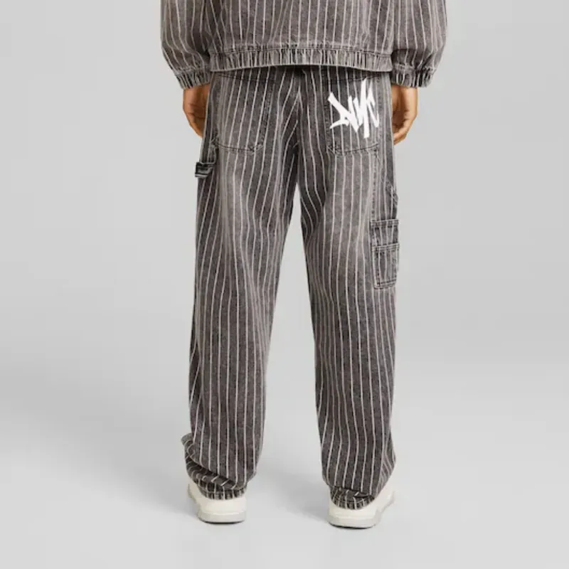 Baggy Denim Jean Rayado