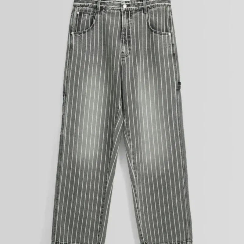 Baggy Denim Jean Rayado