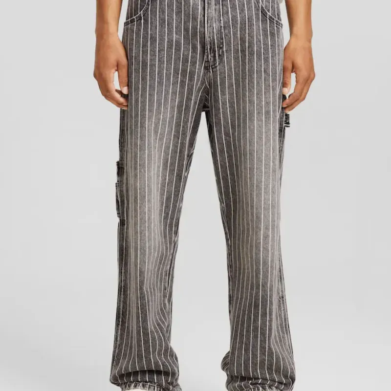 Baggy Denim Jean Rayado