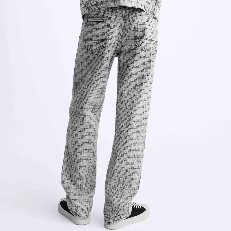 Baggy Pants Geometric Zara