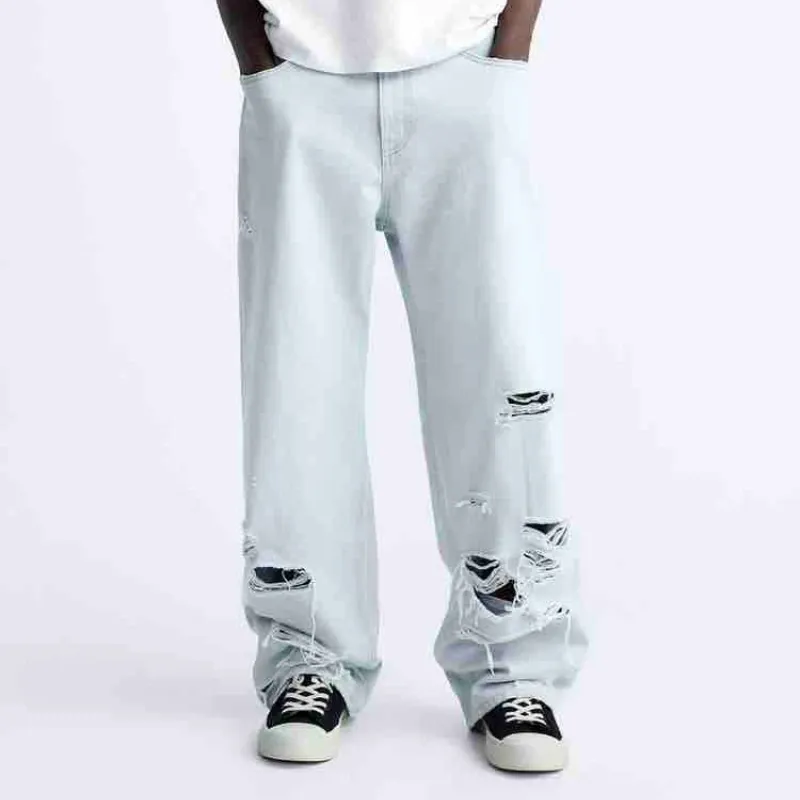 Baggy Ripped Jeans