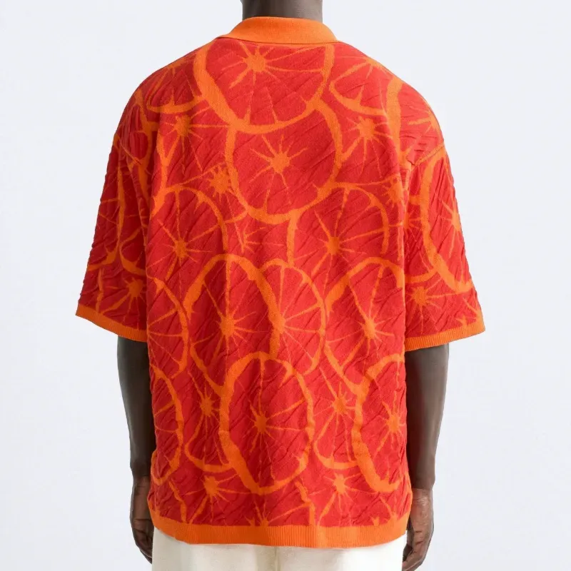 Camisa Raised Knit ZARA