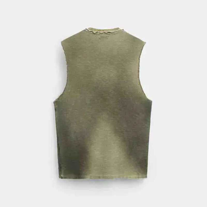 Camiseta ZARA Printed Knit Tank Top