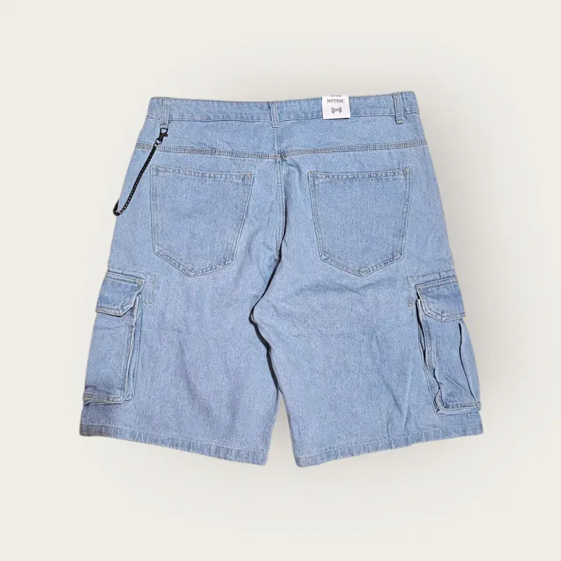 Cargo Denim Short Mythic