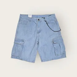 Cargo Denim Short Mythic