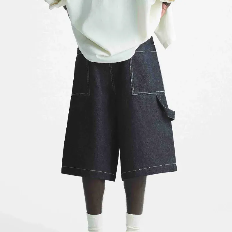 Dark Denim Jorts ZARA