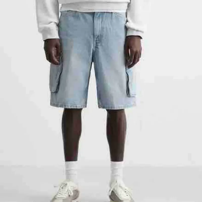 Denim Cargo Short Zara