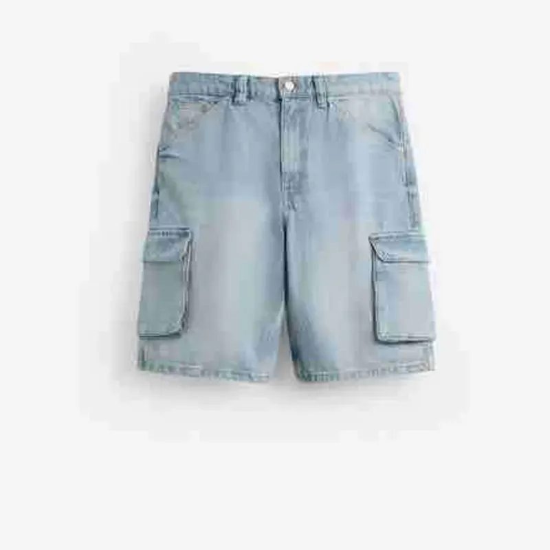 Denim Cargo Short Zara