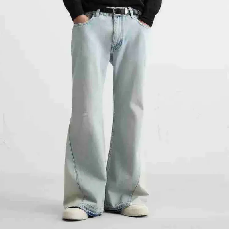 Denim Flared Jeans ZARA