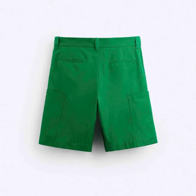 Green Jorts ZARA 