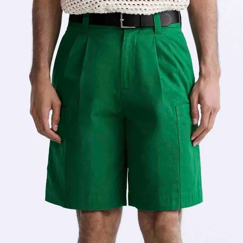 Green Jorts ZARA 