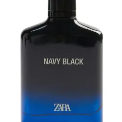 Navy Black Zara Man