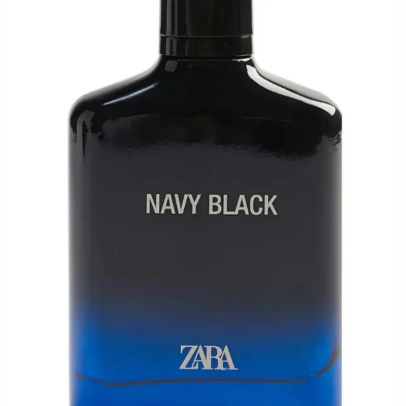 Navy Black Zara Man