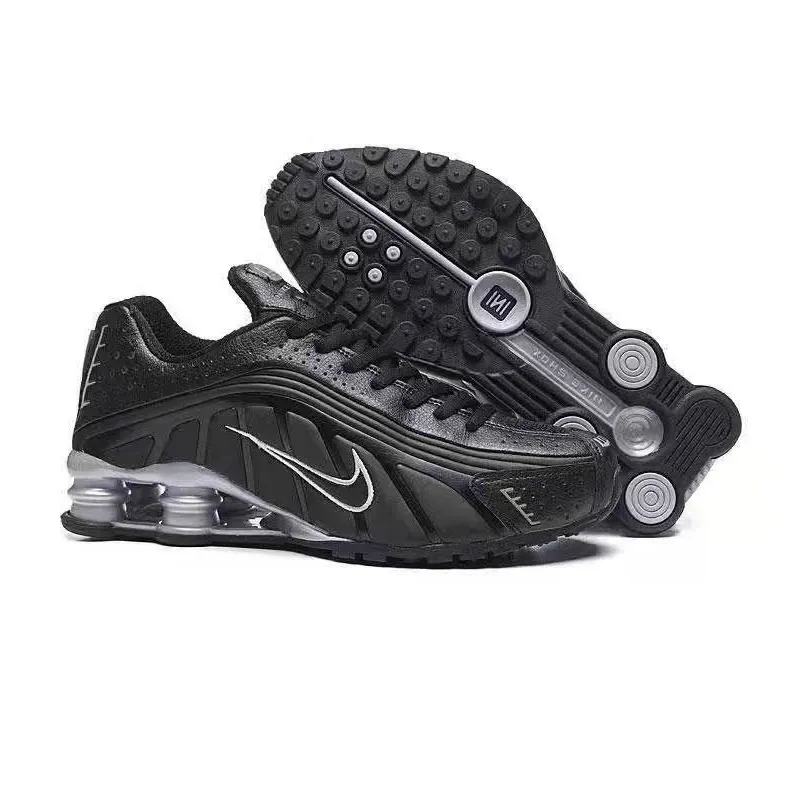 Nike Shox R4 Silver&Gold