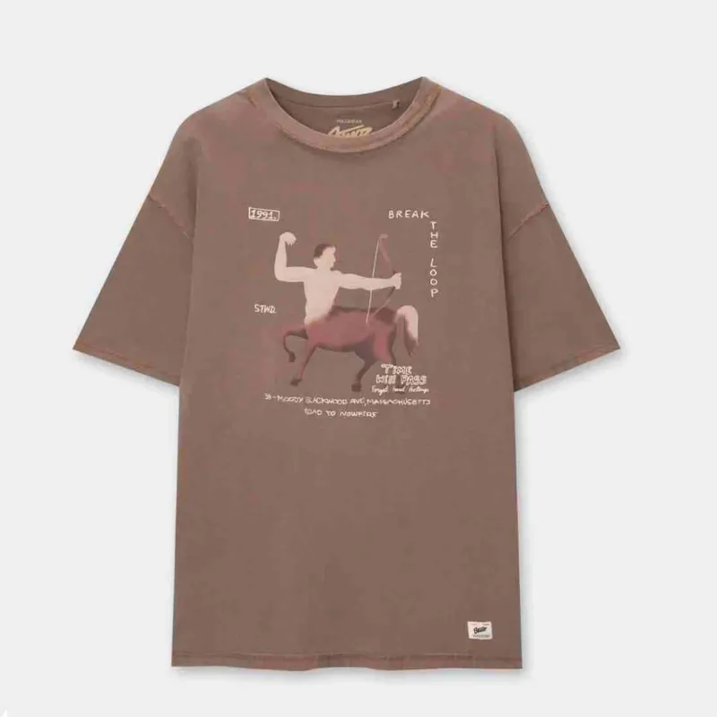 Oversized Horoscope T-Shirt STUD