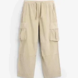 Plissed Cargo Pants Bershka