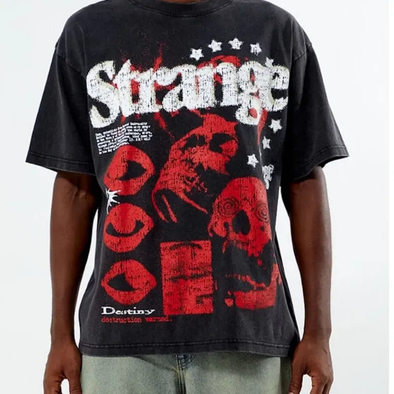 Pullover Pacsun x Strange Oversize