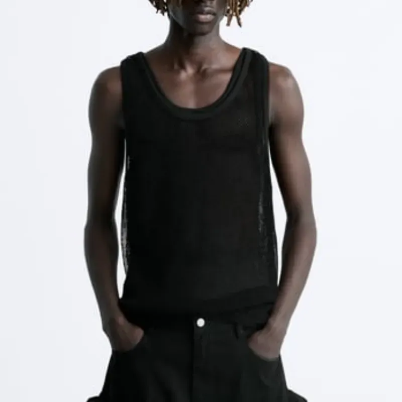 Tank Top Mesh ZARA