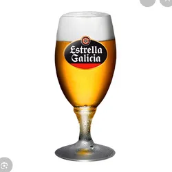 CERVEZA DISPENSADA ESTRELLA DE GALICIA!!