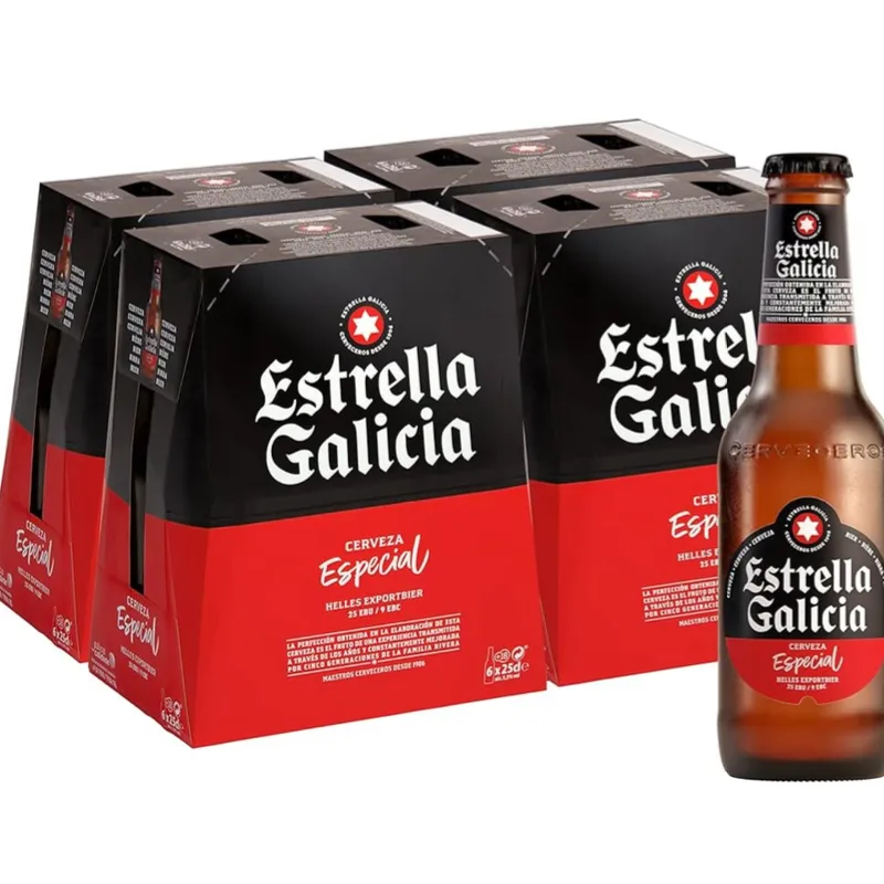 ESTRELLA DE GALICIA BOTELLA!!