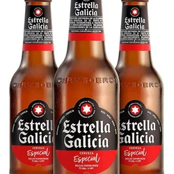ESTRELLA DE GALICIA BOTELLA!!