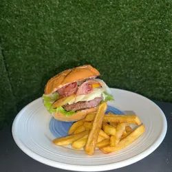 HAMBURGUESA LA CAÑA!!