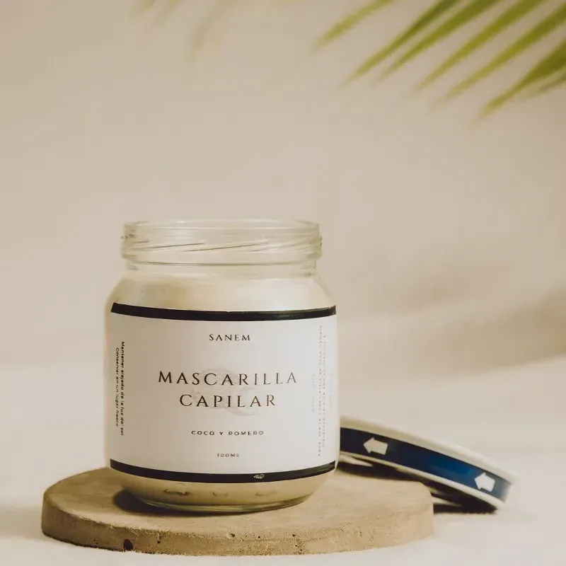 Mascarilla capilar de Coco-Romero 4onz (Sanem)