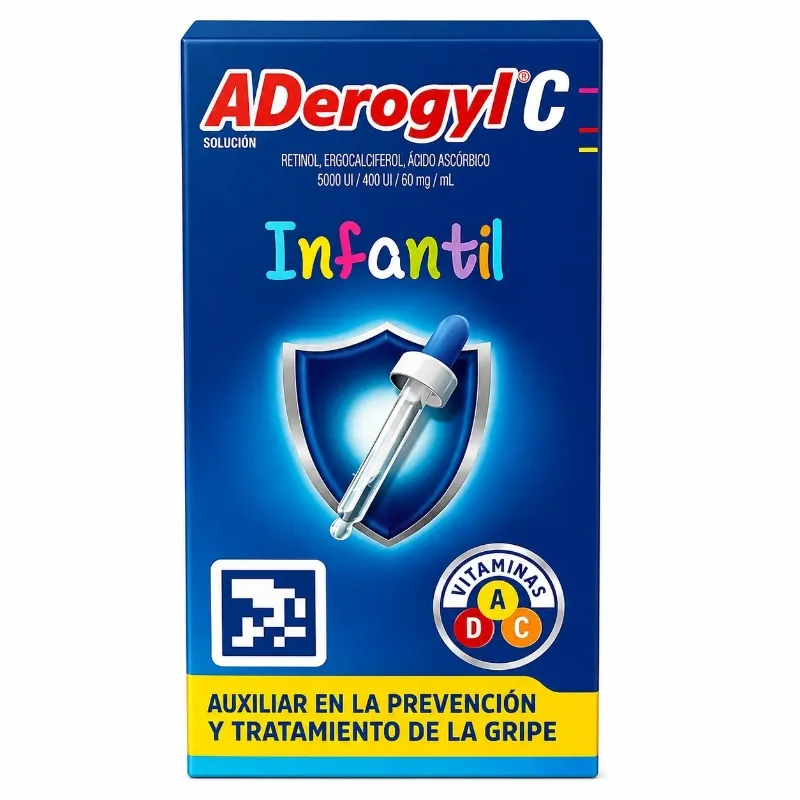 ADerogyl C Solución Infantil ( Vitaminas A, D y C )