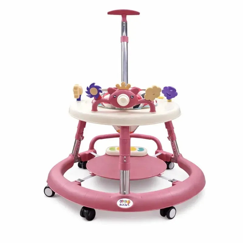 Andador para Bebe de Circulo Rosa