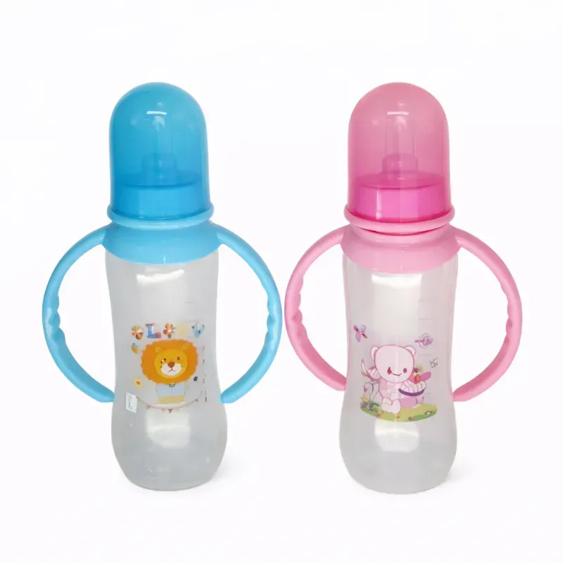 Biberón con asas, tetera Suave 4oz para Bebés