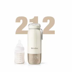Calentador de biberones portátil con Batería de 18.6oz Temperatura de 33 a 100 grados.