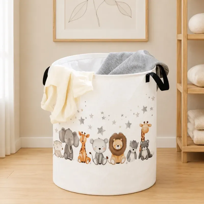 Cesto para Ropa con Animados Infantil