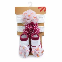  Cintas de flores + Medias con Estampados 