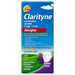 CLARITYNE® Jarabe Loratadina 1 mg / 1 mL