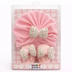 Conjunto de Gorros con Medias para Bebé