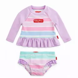 Conjunto de playa para Niña Morado