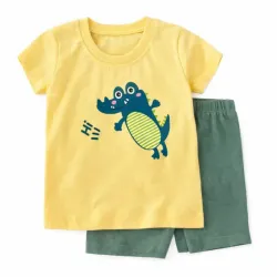 Conjunto de Pullover de Cocodrilo y Short