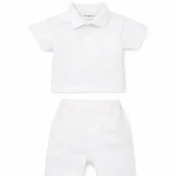 Conjunto de Pullover y Pantalon Blanco