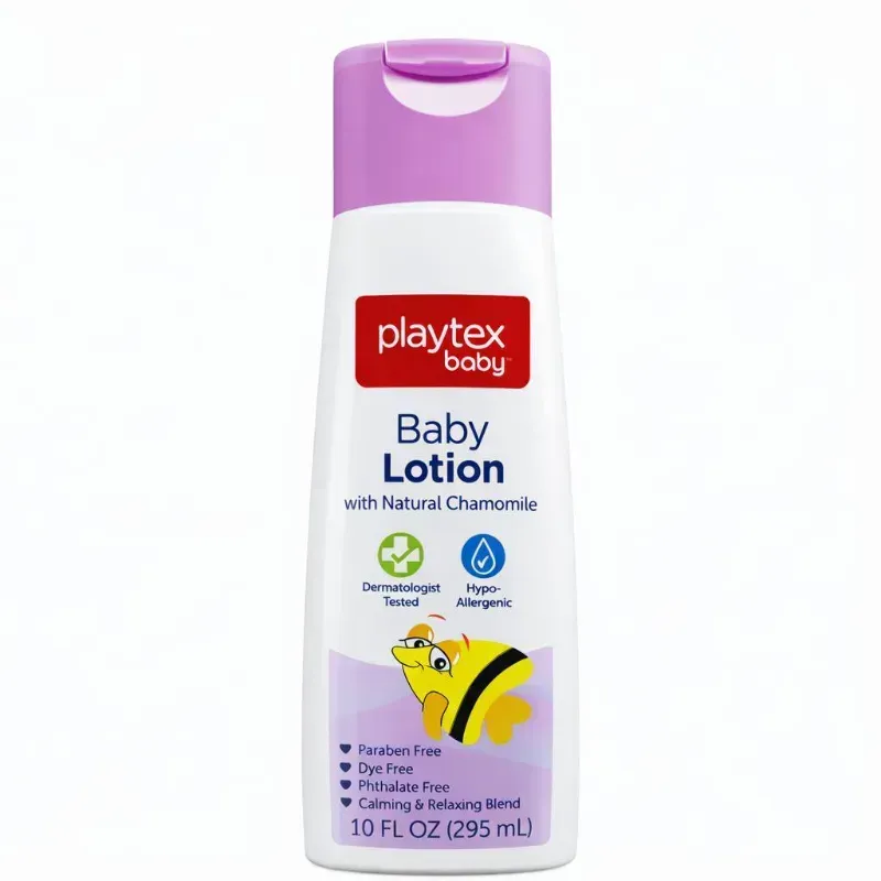 Crema Corporal con Aceite para Bebés de Manzanilla Playtex 295ml