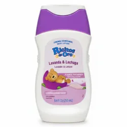 Crema Infantil Corporal Ricitos de Oro 250ml Lavanda y Lechuga.