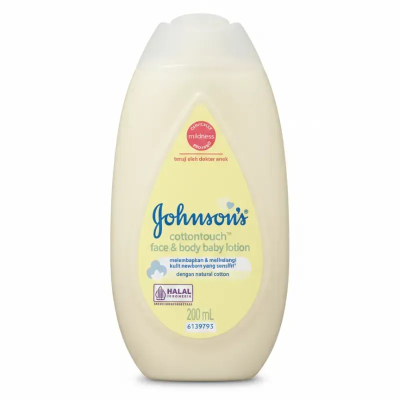 Crema Johnson Hidratante Infantil 200ml Cotton Touch