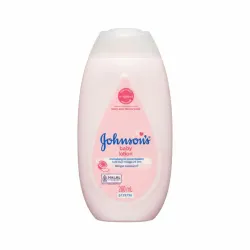 Crema Johnson Hidratante Infantil 200ml Pink