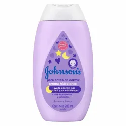 Crema Johnson Hidratante Infantil para la Hora del Sueño 200ml