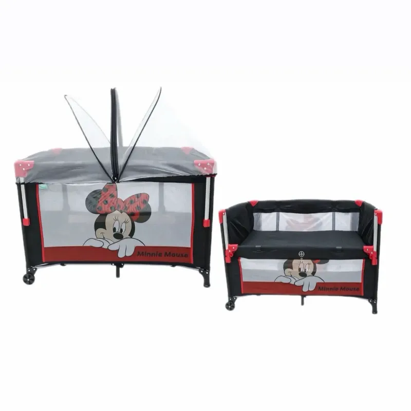 Cuna Corral Plegable con Mosquitero