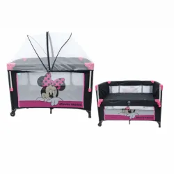 Cuna Corral Plegable con Mosquitero