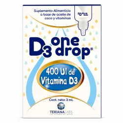 D3 ONE DROP® Vitamina D3 400 UI