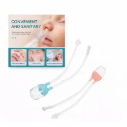 Extractor Nasal Manual Rosa / Azul